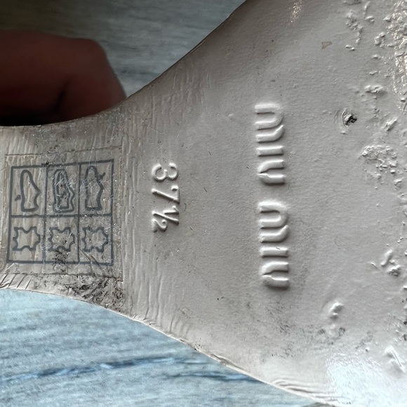 Miu Miu platforms. Size 7.5 - Picture 7 of 8